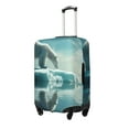 thumbnail image 2 of Fotbe Polar Bear On Iceberg Luggage Cover Protector,Suitcase Protector,Scratch and Dirt Resistant,Fits 18-32 Inch Luggage-X-Large, 2 of 8