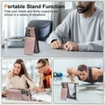 thumbnail image 6 of Decase for Samsung Galaxy Z Fold 7 Case with 2 in 1 Detachable Strong Magnetic Wallet,Built in Tempered Glass Screen Protector,Fashion PU Leather Back Cover,Shockproof Card Slot Stand Cover,Rosegold, 6 of 8