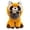 E, variant on 25cm Cute Pug in Monkey Plush Toy Soft Stuffed Animal Pillow for Kids Gift