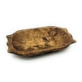 thumbnail image 4 of Farmhouse Rustic Dough Bowl With Handles- The Big Horn- Two Sizes, 4 of 25