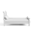 thumbnail image 3 of Furniture of America Arabella Traditional Wood Sleigh Bed Frame, 3 of 4