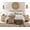 Oak-6 drawer, variant on Farmhouse Nightstand with Charging Station, 3-Drawer Night stand, Wood End Table for Bedroom, White