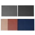 thumbnail image 4 of Stylish and Functional Dual Sided Leather Placemats Heatproof Set of 6, 4 of 10