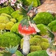 thumbnail image 2 of Evergreen Fairy On Mushrooms Garden Stakes, 2 of 4