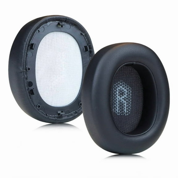 1Pair Ear Pad Replacement Protein Leather Earpads Ear Cushions Sponges Cover Earmuffs for JBL Everest Elite 750NC Headphones