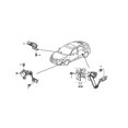 thumbnail image 3 of 33136-TEX-Y01 Front Headlight Adjustment Sensor Body Height Level Sensor for H2016-2021 33136TEXY01, 3 of 5