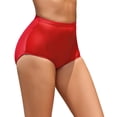 thumbnail image 1 of Womens Plus Size High Waist Bikini Bottoms - Ruched Swim Shorts - Polyester/Spandex, Elastic Waist - High-Cut Leg, Full Coverage - Water Activities/Sports, 1 of 5