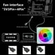 thumbnail image 4 of Enfriador De Cpu Enfriador de CPU de 120 mm 5V 3Pin ARGB Sync Cooler Fan 12V 4 Pin PWM (Blanco positivo) Likrtyny  Para estrenar, 4 of 9