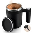 thumbnail image 1 of Taza de Café con Agitación Automática ZHAOCHENG Negra 13 oz, 1 of 5