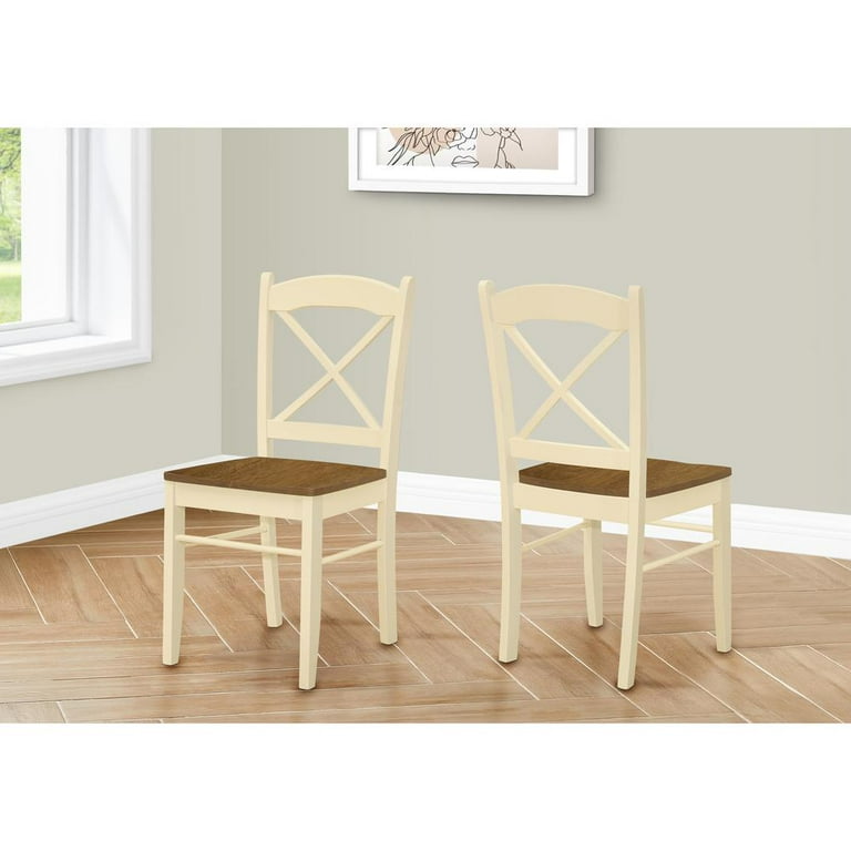 Cream oak dining chairs discount