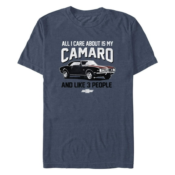 Men's General Motors All I Care About Is My Camaro and Like 3 People Graphic T-Shirt