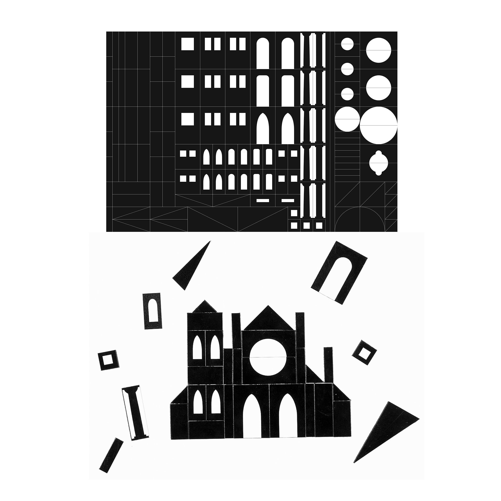 Dowling Magnets Wonderboard STEAM Architect Magnet Set