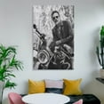 thumbnail image 6 of Jeffrey Dean Morgan Canvas Poster Room Aesthetic Poster Print Art Wall Painting Canvas Posters Gifts Modern Bedroom Decor 12x18inch(30x45cm), 6 of 6