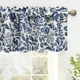 thumbnail image 1 of Cortina de ventana con cenefa DriftAway Julia, acuarela floral, 1 of 9