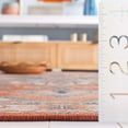 thumbnail image 6 of SAFAVIEH Journey Malandra Medallion Area Rug, Rust/Blue Ivory, 8'9" x 12', 6 of 12