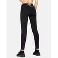 thumbnail image 4 of BALEAF Women's Fleece Lined Leggings Cold Weather Running Tights Winter Thermal Hiking Biking Cycling Pants Purple Line Size XL, 4 of 8