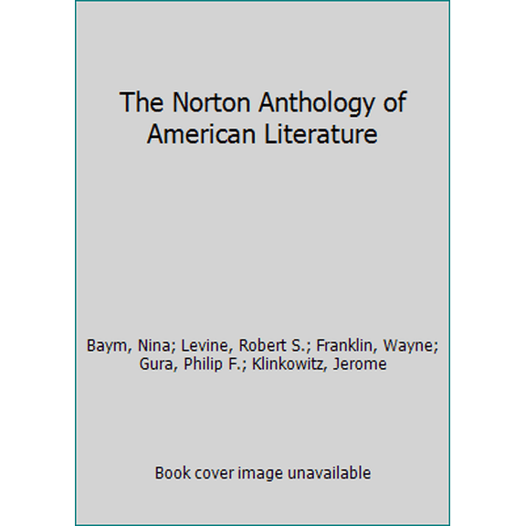 Pre-Owned The Norton Anthology of American Literature (Paperback) 9780393959840