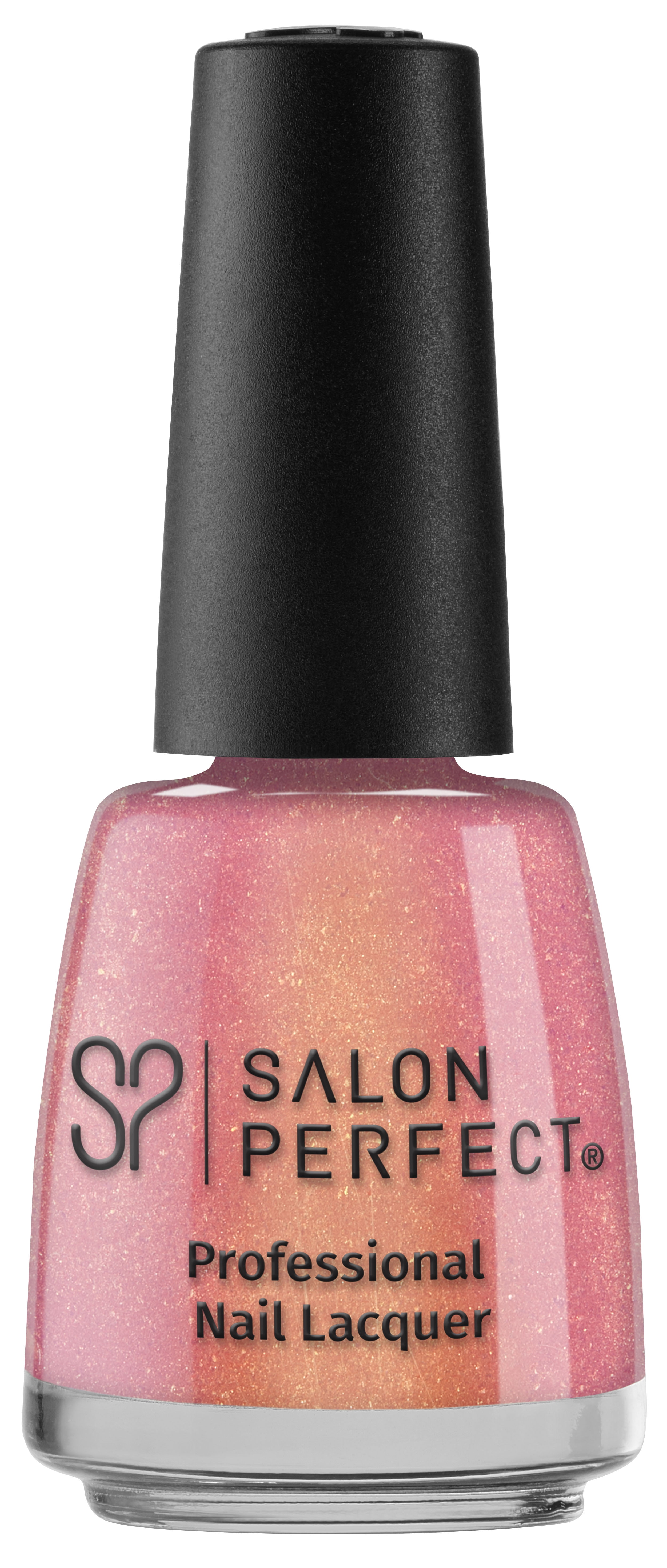 Salon Perfect Nail Polish, Peach, Pucker'n Peach 242, 0.5 fl oz