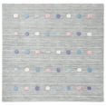 thumbnail image 6 of SAFAVIEH Kids Candelario Colorful Polka Dot Area Rug, Silver, 4' x 6', 6 of 10