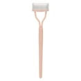 thumbnail image 2 of Eyelash Comb,  Straight Handle Portable Arc Shape Lash Separator Tool Stainless Steel Teeth Reusable With Comb Cover For Making Up For Women, 2 of 8