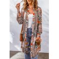 thumbnail image 3 of ABPHQTO Kimono de mujer de manga larga con estampado de patchwork bohemio multicolor, 3 of 5