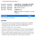 thumbnail image 2 of Head Bolt Set - Compatible with 2005 - 2010 Jeep Grand Cherokee 3.7L V6 2006 2007 2008 2009, 2 of 2