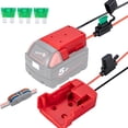 thumbnail image 3 of Speravity Convertidor de batería, adaptador electrónico, conector de alimentación de base, conversión de repuesto profesional para el hogar, repuesto Herramientas eléctricas Speravity TO010234-00B, 3 of 6