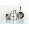 thumbnail image 2 of Meyer Accolade Stainless Steel Cookware Set, 10-Piece, Made in Canada, 2 of 9