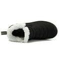 thumbnail image 4 of Earlde Men's Women's Winter Warm Slippers with Fuzzy Plush Lining Slip on House Shoes with Indoor Outdoor Anti-Skid Rubber Sole, 4 of 7