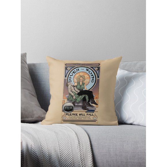 A NEW Silence Will Fall: The River's Pietà Pillow Covers