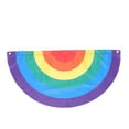 thumbnail image 1 of Cloth Pennant Banner Flags Rainbow Flag Multi-Colored 1Pack 35.4x17.7in Polyester, 1 of 1