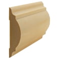thumbnail image 3 of EWCH20 Traditional Chair Rail 2-3/4" Tall x 11/16" Trim. Unfinished, 3 of 7