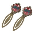 thumbnail image 2 of Valentine's Day Reading Accessories: Vintage Copper - Set of 2 Stainless Steel Book Markers for Book Lovers and Readers, 2 of 5