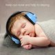 thumbnail image 3 of Auriculares con cancelación DE ruido JAMW para bebés DE 3 meses a 2 años Azul Sencillez, 3 of 5