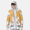thumbnail image 3 of Picia Prince Corgi Dog Women's Men's UPF 50+ Sun Protection Hoodie Shirt Long Sleeve SPF Fishing Outdoor UV Hiking Lightweight Shirts-, 3 of 9