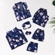 thumbnail image 2 of Gibobby Pijamas mujer invierno Conjunto de pijamas de 7 Uds. Para mujer, pijamas de talla grande para mujer, pijamas informales con tirantes de encaje para mujer(Azul,G), 2 of 5