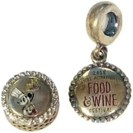 Disney Disney Parks Charm, Bracelet Charms, 2018 Epcot Food and Wine Festival