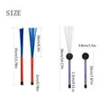 thumbnail image 5 of YongCo Drum Brushes with Comfortable Handle Drum Brush Percussion Brushes Snare Brush, 5 of 11