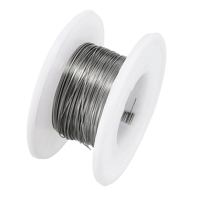 Unique Bargains 0.3mm 29AWG Superfine Heating Wire FeCrAl Resistor Wire for Heating Elements 49ft Long