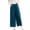 #03 Blue 【Mix & Match: Stock Up on Your Favorite Colors】, variant on Women's Plus Size Cotton Blend Elastic Waist Pants, Comfortable Solid Color Pull On Stretch Pants, Functional Pockets Everyday Trousers for Work Casual Daily | TruBelle,Beige L