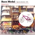 thumbnail image 4 of Modèle de Scène Mini Vélo 1:64 train de Montagne table de Sable Diorama Vélo Échelle S Rose, 4 of 9