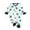 White, variant on GobdXE Vertical Rib Star Embroidery Diagonal Zip Footed Baby Sleeper Long Sleeve Infant Romper Size:1M