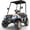 Brown, variant on 24V 4-Seater Kids Electric Golf Cart, 4WD Ride-On Car with Remote, Awning, Suspension & Music Features