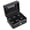 Black, variant on YAHHU 6in Mini Portable Cash Box Lockable Security Money Safe Box with Key Lock Home Office Use, Blue, 6.0 x 4.7 x 3.1 in / 15 x 12 x 8 cm