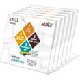thumbnail image 4 of NIUBEE Acrylic Sign Holder 8.5*11 Inches 6 Pack Horizontal for Business Decor, Slant Back Clear Frames, Plastic Paper Flyer Display Holder, Document Menu Table Stand for Office, Store, Restaurant, 4 of 9