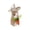 A, variant on Easter Straw Bunny Figurines, Tabletop Rabbit Ornaments for Spring Party, Handmade Straw Critter Art Crafts for Garden Table Decor