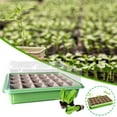 thumbnail image 3 of GZJCKJY 24 Cells Gardening Breathable Lids Plastic Germination Box Nursery Pots Garden Supplies, 3 of 9