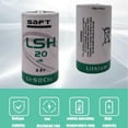 thumbnail image 4 of 10Pcs LSH20 Battery for Saft LSH20 3.6V Battery for Saft LSH20 Size d 3.6V Lithium Battery, 13000mAh, 4 of 8