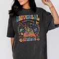 thumbnail image 2 of Retro Disneyland Universal Studios Comfort Colors T-Shirt, Disney Minions Shirt, Disney Theme Parks, Disney Hollywood, Disneyland Vacation Tee, 2 of 3
