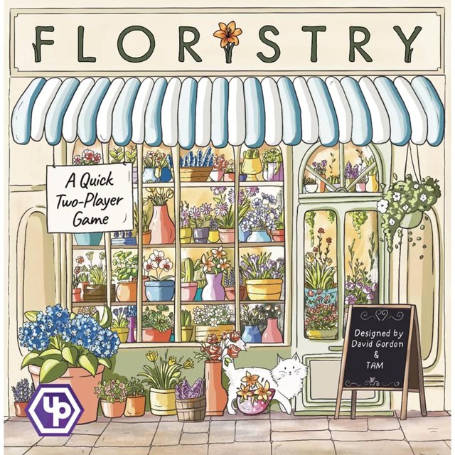 Asmodee - Up Games - Floristry - Ideal Board Game for Family - For 2 Players - Ages 8 and up - English